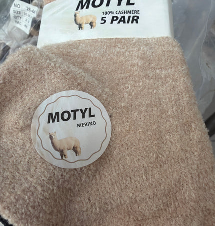 Ponožky cashmere mix 5 ks
