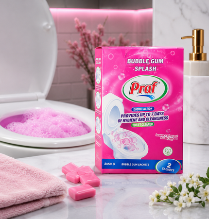 Wc aktivní čisticí pěna bubble gum